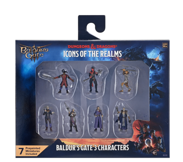 D&D Icon of the Realms: Adventures from Baldur's Gate Character Box Set image 0